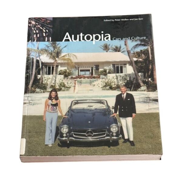 Autopia Cars and Culture Book Automobile Design Transport Wollen Kerr Library - Picture 1 of 10